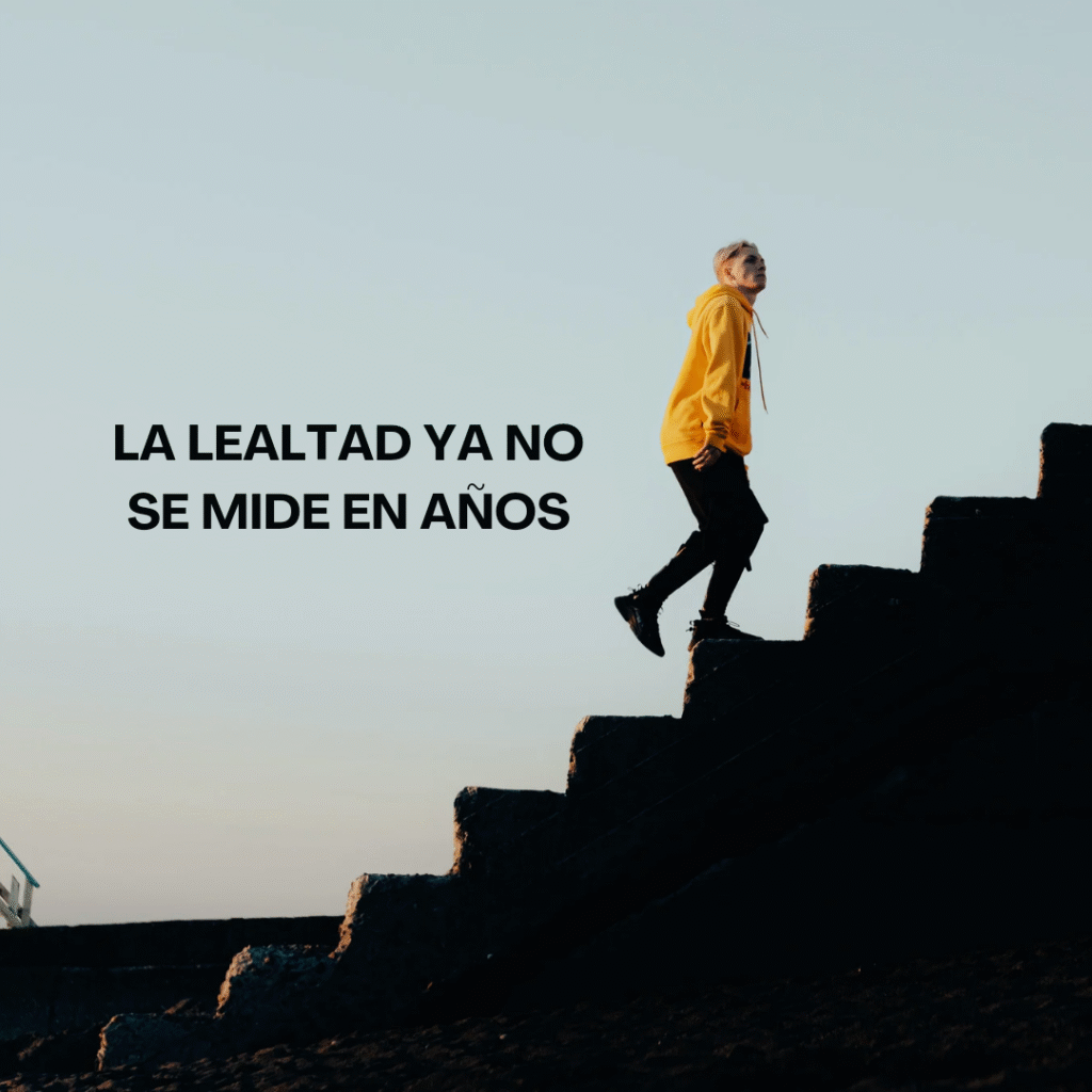 La lealtad ya no se mide en años