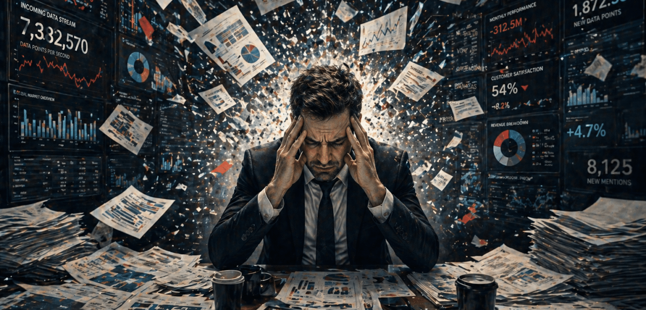 CRITERIA CRISIS IN LIDERAZGO (Many data, a lot of technology, few good decisions.)
